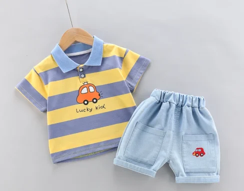 kf-Sf13f0b3e189546909a1de58a2a9aea8fj-High-Quality-Baby-boys-Polo-Shirt-Handsome-Denim-Shorts-2-Piece-Set-kids-girls-clothes-suits